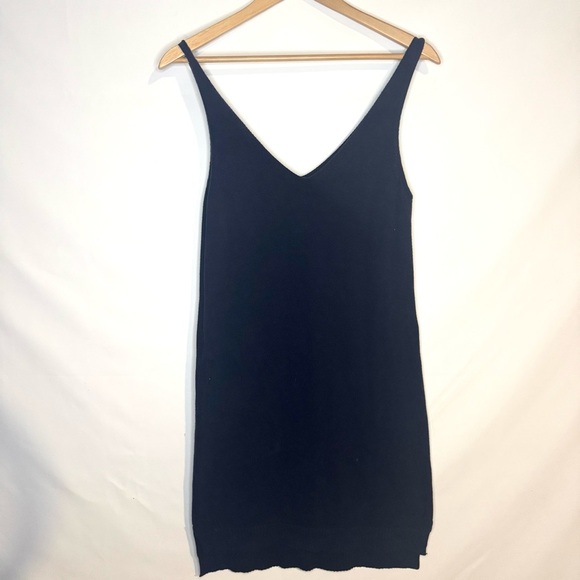 Elegant Blue Sleeveless Legoe Heritage Knit Maternity Dress Size 4-6 Maternity - Picture 10 of 10